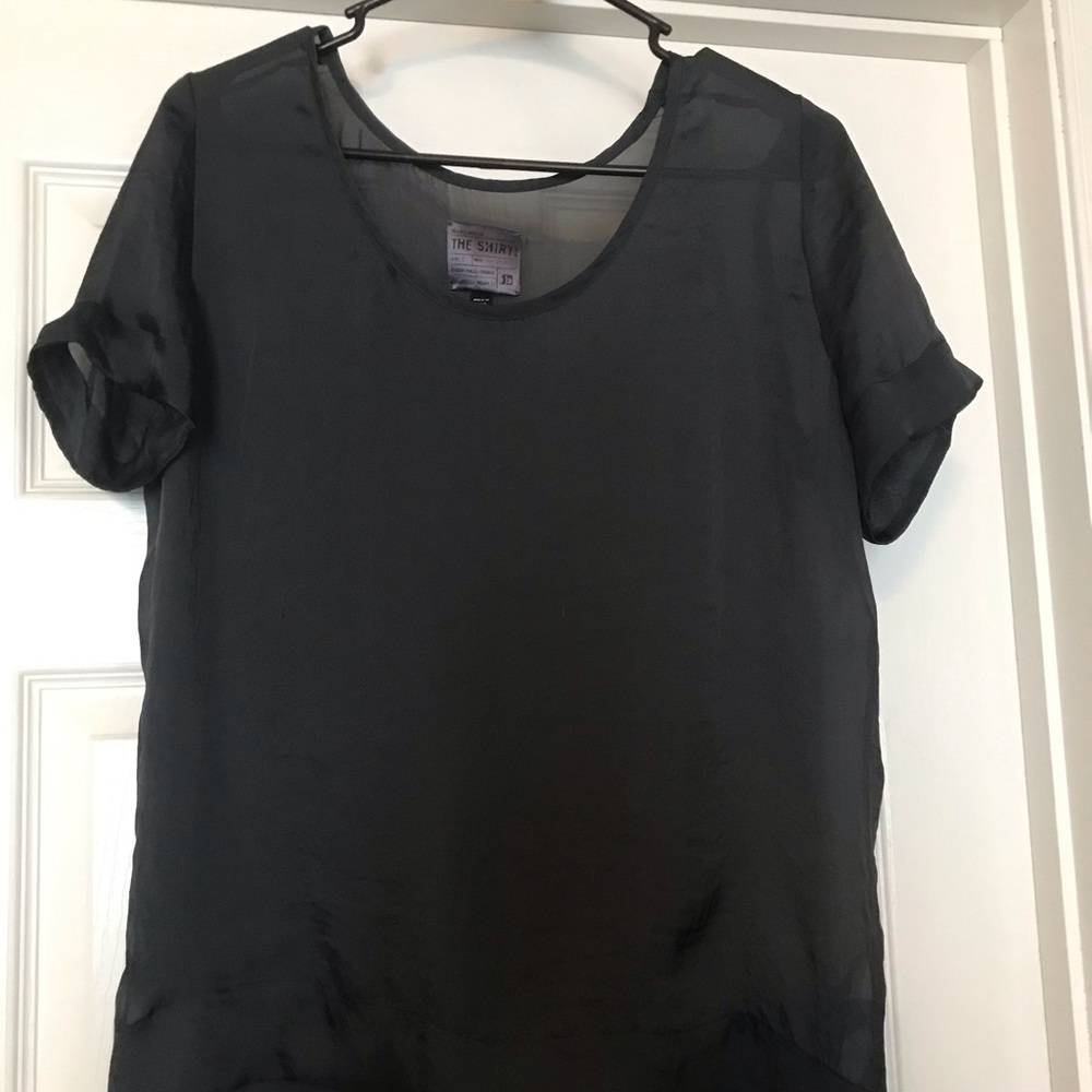 Dark green top